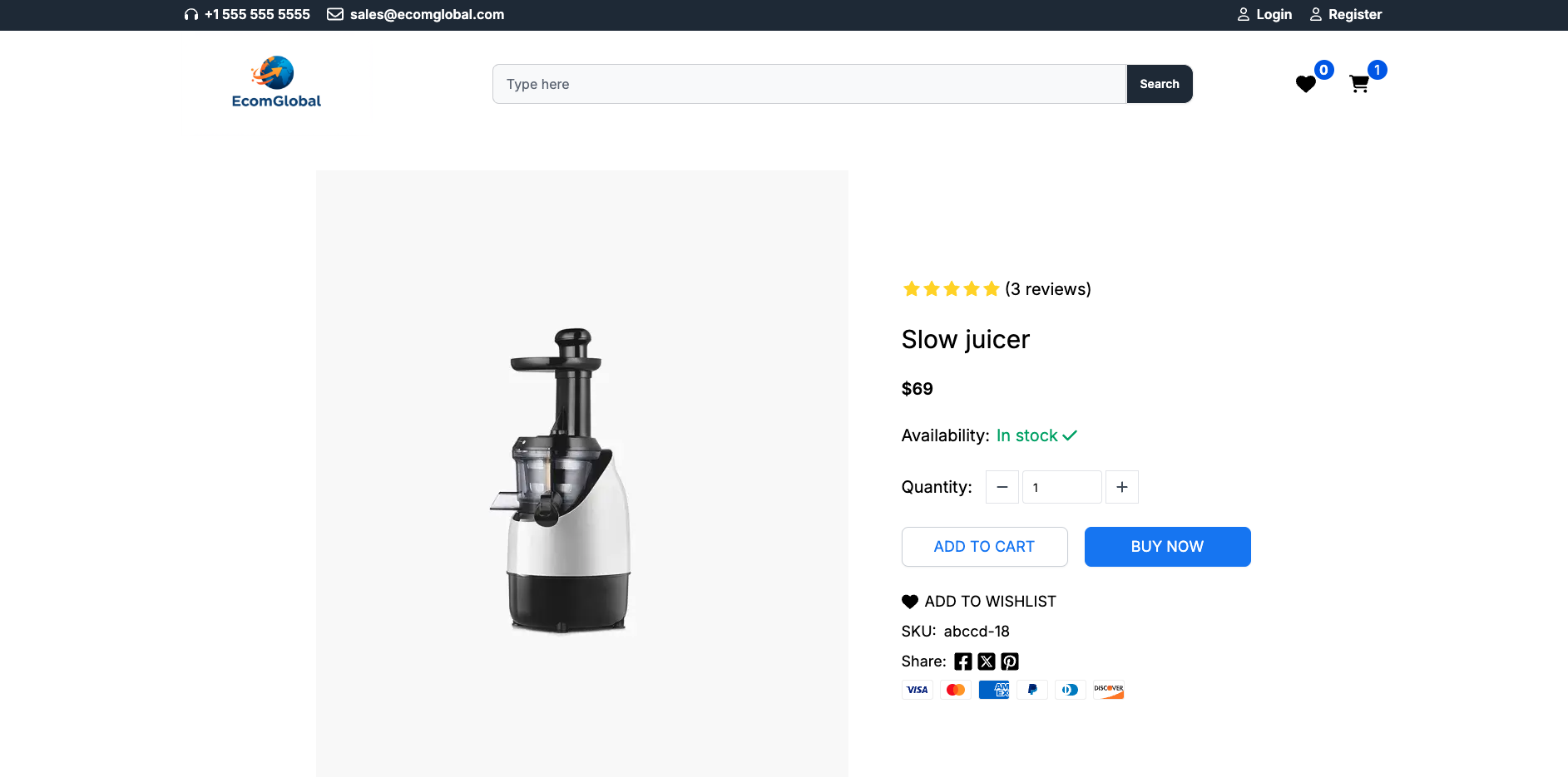 Ecommerce Platform 3